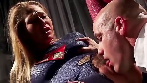 Porn Superwoman is getting drilled