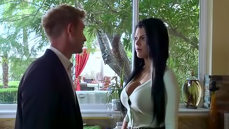 Wild sluts are sharing the man's dick