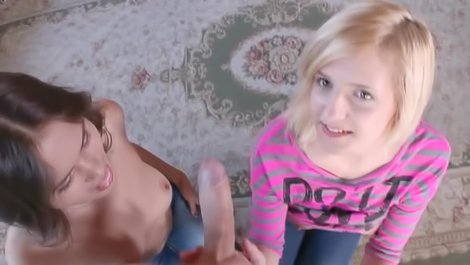 Hot sluts are sharing long boner