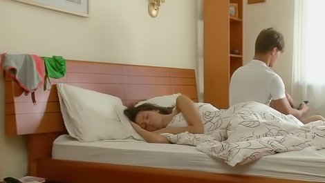 Horny little teen fucked sideways