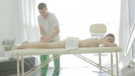 Lovely brunette is getting fucked hard