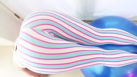 Two cocks for a blonde butt slut