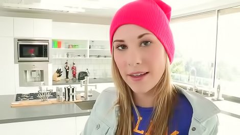 Young lovers are having hardcore sex