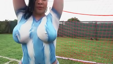 Fucking two sports babes wildly