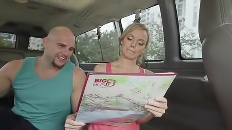 Gorgeous blonde is having sex